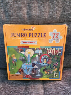 Upbounders by Little Likes Kids Jigsaw Puzzle SPLASH PARK 72pc 21''×14'' Age 5+ 