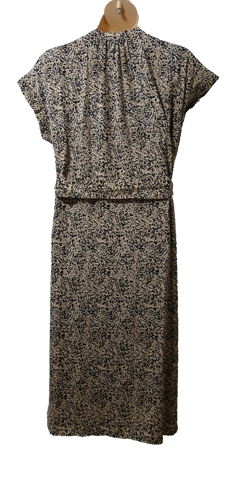 M&S Collection Womens Midaxi Column Dress size 18 Long Nat Mix