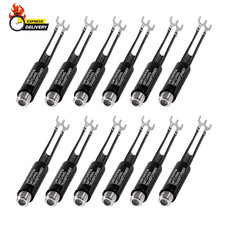 Matching Transformer 12Pcs UHF/VHF/FM Balun Antenna Transformer 75 Ohm to 300 Oh