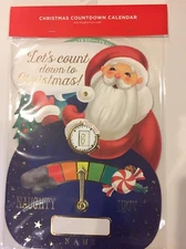 Santa Naughty Nice Meter Personalized Pop Up Elum Xmas Christmas Display Decor