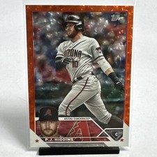 2023 Topps Update Series Orange Foil #US82 P.J. Higgins /299 MINT Rookie Card PJ