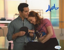 Skylar Astin Jane Levy Zoey's Extraordinary Autographed Signed 8x10 Photo ACOA
