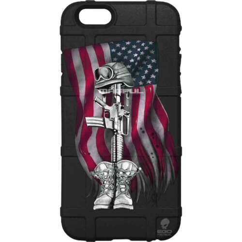 Magpul Field Case for iPhone SE,4,5,5s. Custom Fallen Soldier Ego Tactical - Afbeelding 1 van 1