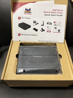 ViewSonic NMP589-W 4K Ultra HD Wireless Network Media Player