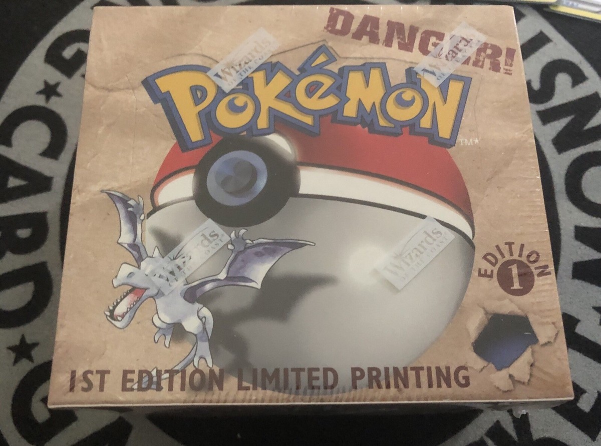 Pokémon 1st Edition Fossil Booster Box English FACTORY Pokémon 1st Edition Fossil Booster Box English FACTORY