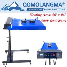 QOMOLANGMA 6000W 20" x 24" Automatic IR Flash Dryer Silk Screen 220V 