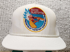 Vintage Exxon Blastoff 1989 Adjustable Snapback Hat Cap Made in USA