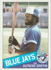 FREE SHIPPING-MINT-1985 (BLUE JAYS) Topps #361 Alfredo Griffin