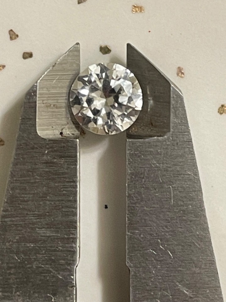 White Diamond Round Cut 2.00 Ct Lab VVS1 D Grade Loose Gemstone eBay