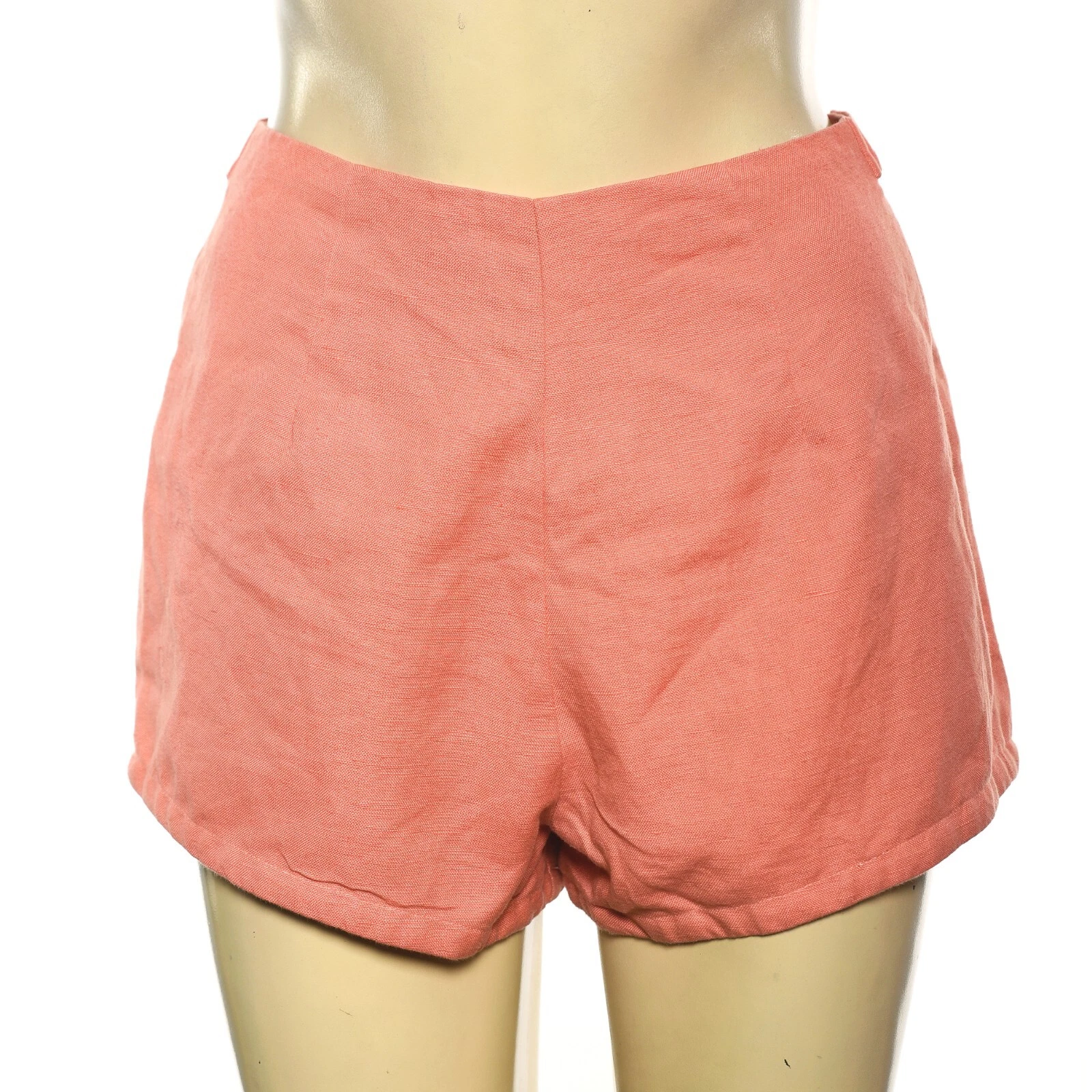 Posse Lottie Shorts S 6 Women's Casual High-Rise Coral Boho Short NEW 41292