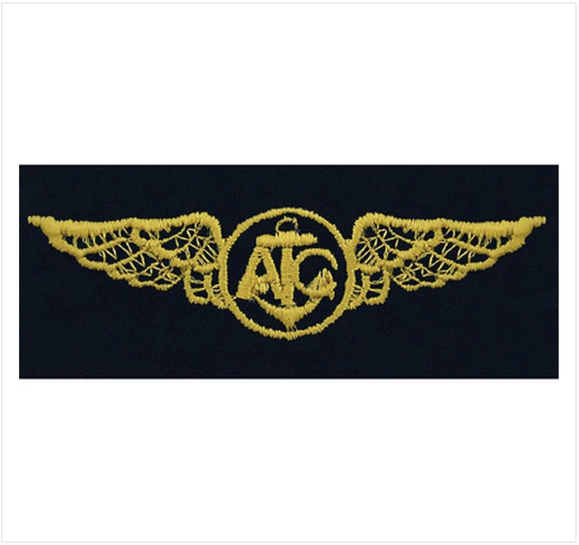 GENUINE U.S. NAVY EMBROIDERED BADGE AIR CREW EMBROIDERED ON COVERALL eBay