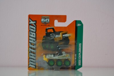 Matchbox 2012 MB 58/120 ATV 6x6 silber-grün ''Explorers'' Blister