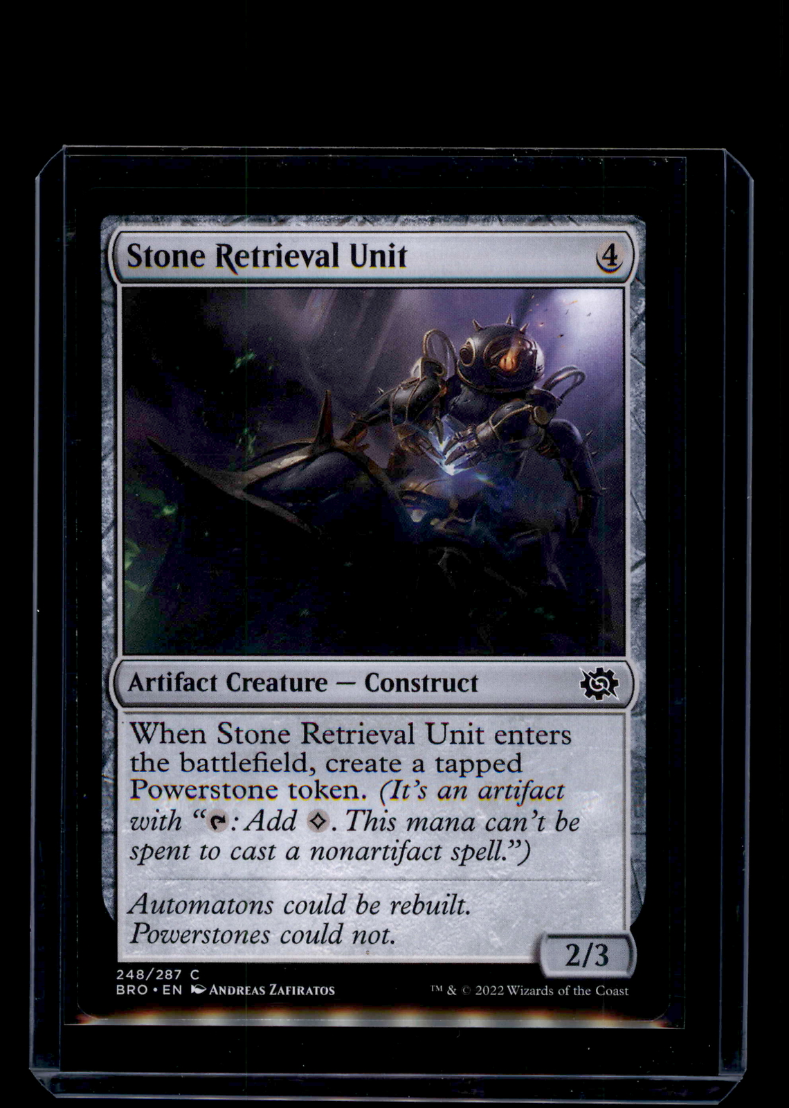 MTG Stone Retrieval Unit #248 Common The Brothers' War