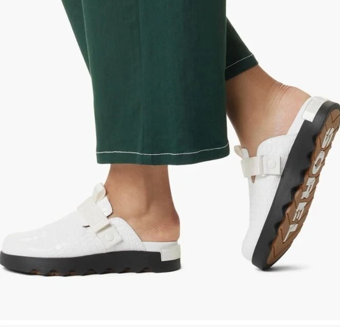 sorel vibe slip on clog mule 