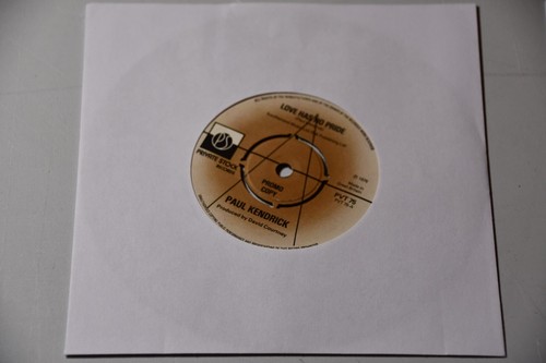 Paul Kendrick - Love Has No Pride 7 Inch Vinyl