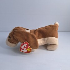 Ty Original Beanie Baby Tracker The Basset Hound Plush Toy 22cm With Tags PP1Z