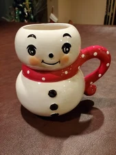 Transpac - Johanna Parker large SNOWMAN Mug