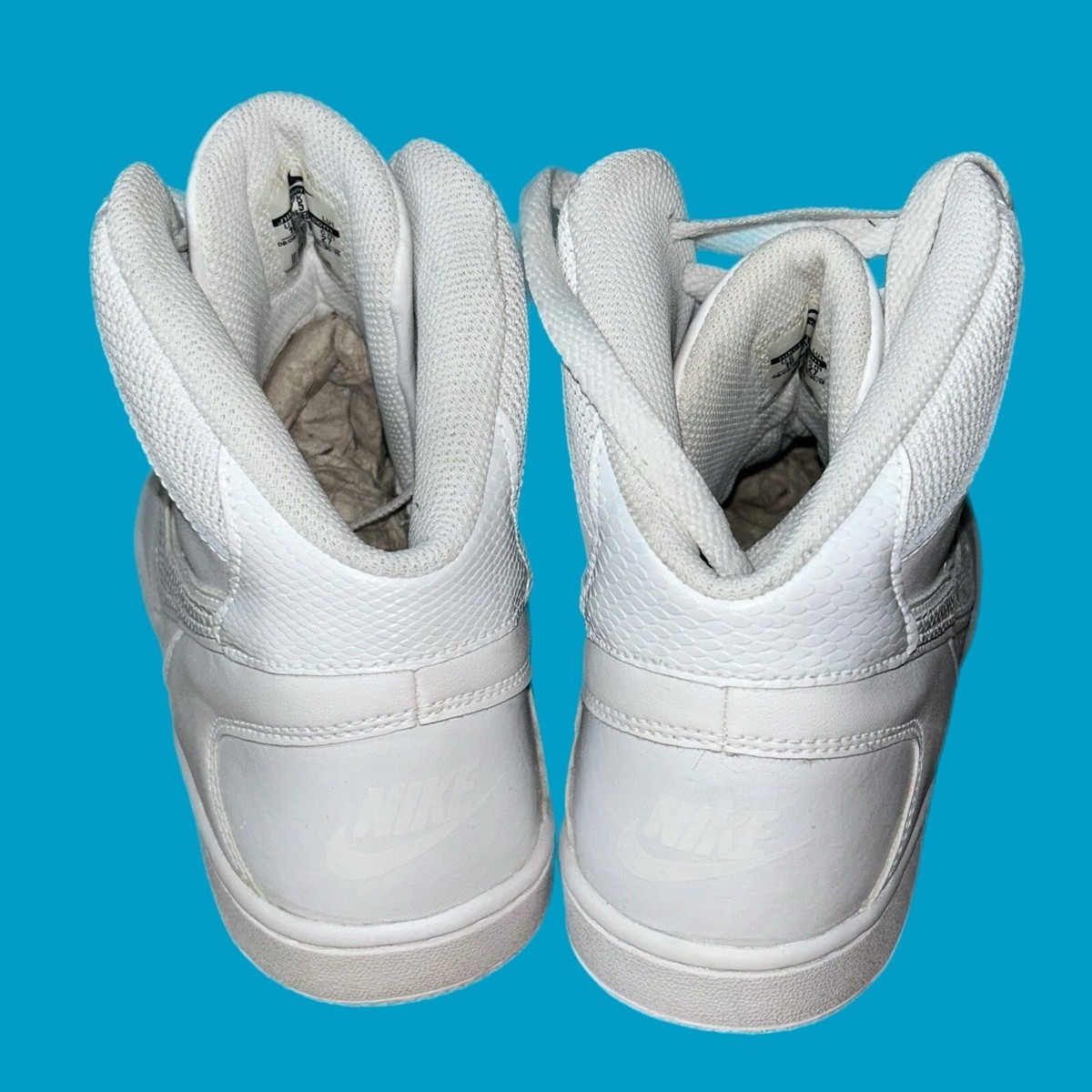 NIKE SON OF FORCE MID WHITE 616303-115 Size 10 | eBay