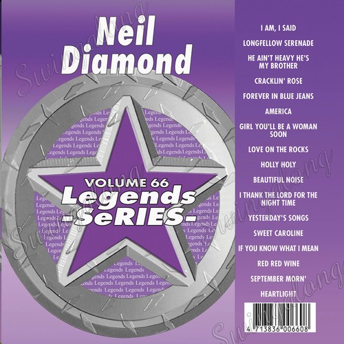 LEGENDS SERIES KARAOKE Neil Diamond 2 CDG SET Vol 66 and 197 NEW ! - Afbeelding 3 van 4