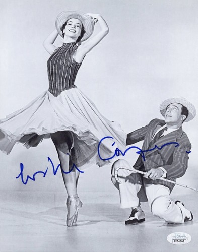 LESLIE CARON Hand Signed AN AMERICAN IN PARIS 8x10 Photo Autograph JSA ...