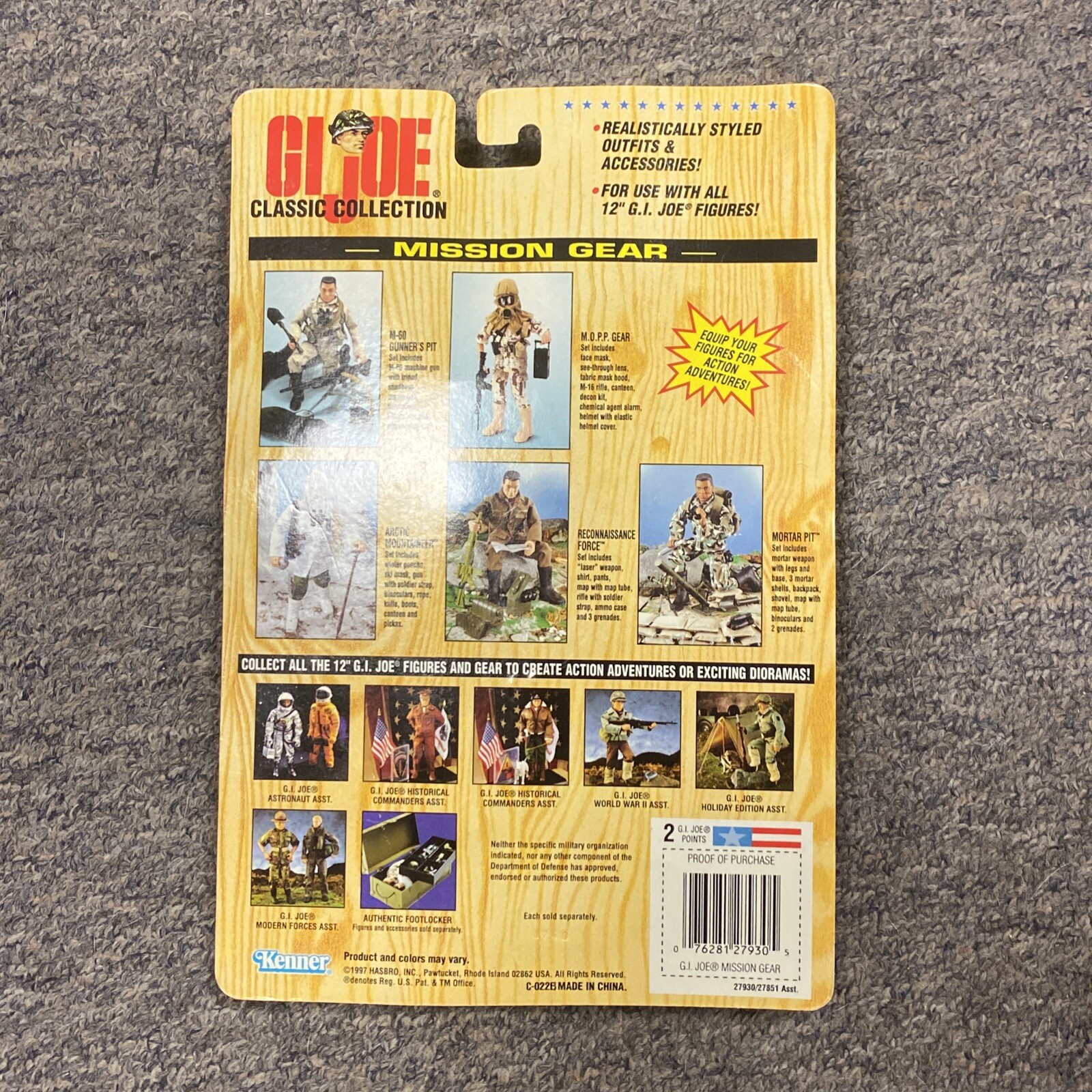 Gi+Joe+Mopp+Mission+Gear+Classic+Collection+1997+for+12+Figure+Hasbro ...