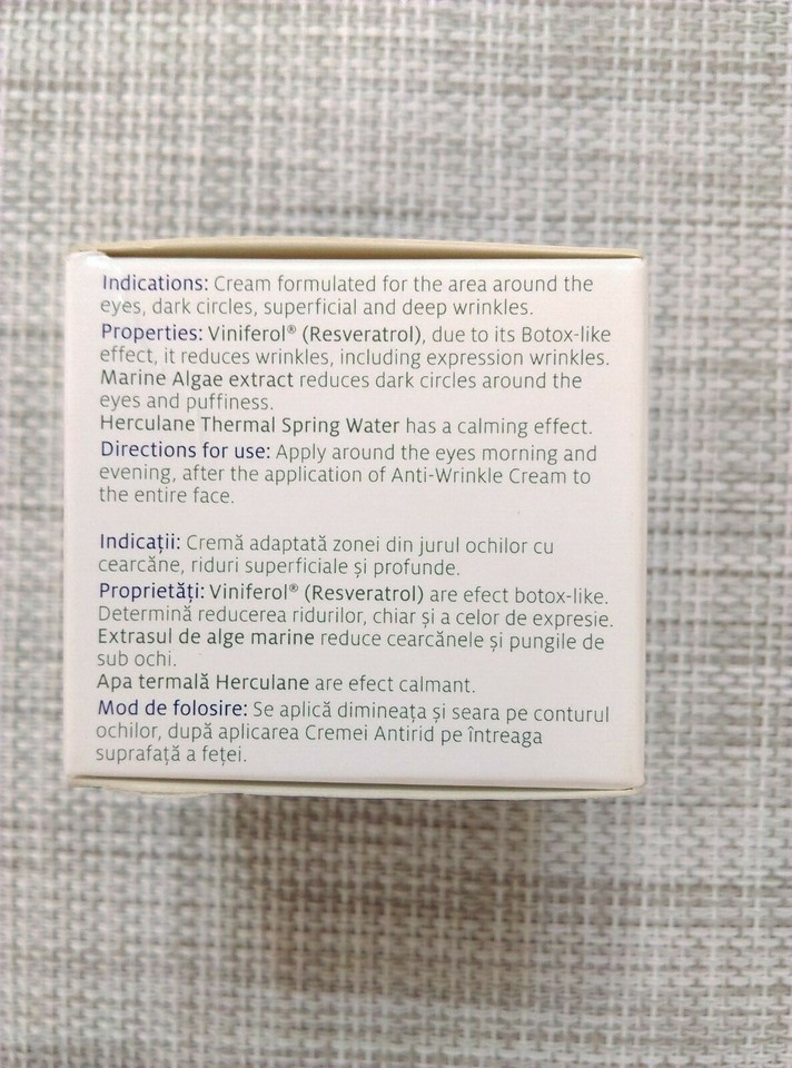 Ivatherm AntiWrinkle and AntiDark Circle Eye Contour cream 15ml