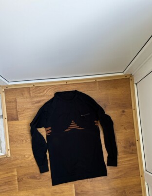 X-BIONIC Men's Long Sleeve Quick-Dry Black Compression Thermo L / XL block core 