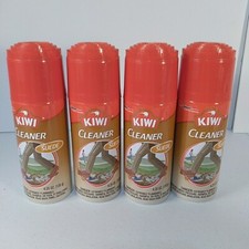 Lot Of 4 New Kiwi 4.25OZ Suede Nubuck Leather Shoe Cleaner Dirt Remove