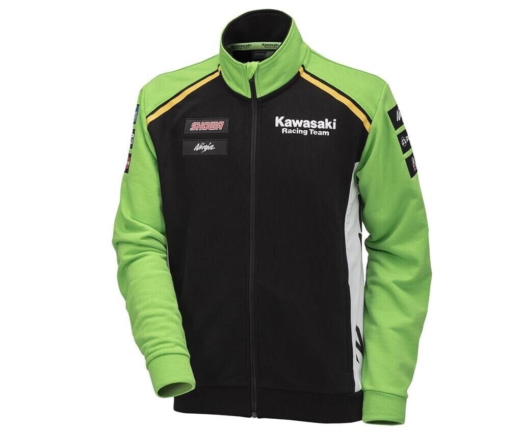 Official Kawasaki Racing WSBK KRT Team Sweatshirt - 24 | eBay
