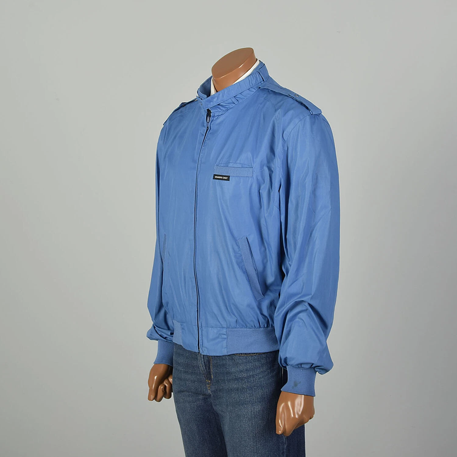 members-only 1980s snap strap bomber cafe racer jacket
