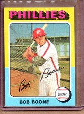 1975 TOPPS BOB BOONE # 351 (EX/MT-NM) CREASE FREE ***