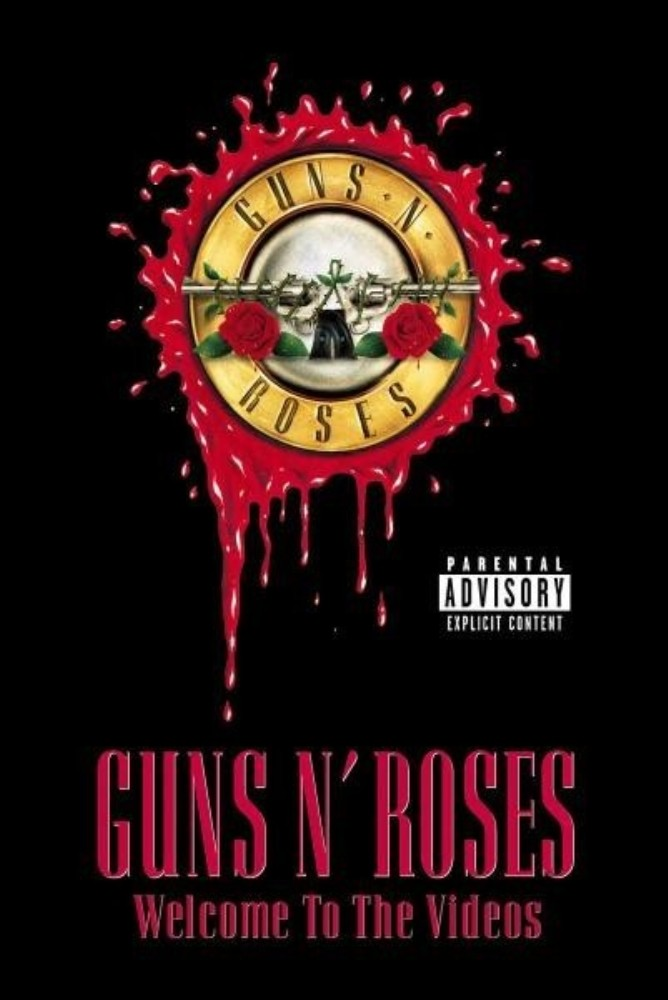 GUNS `N` ROSES ""WELCOME TO THE VIDEOS"" DVD (2003) FREE SHIPPING