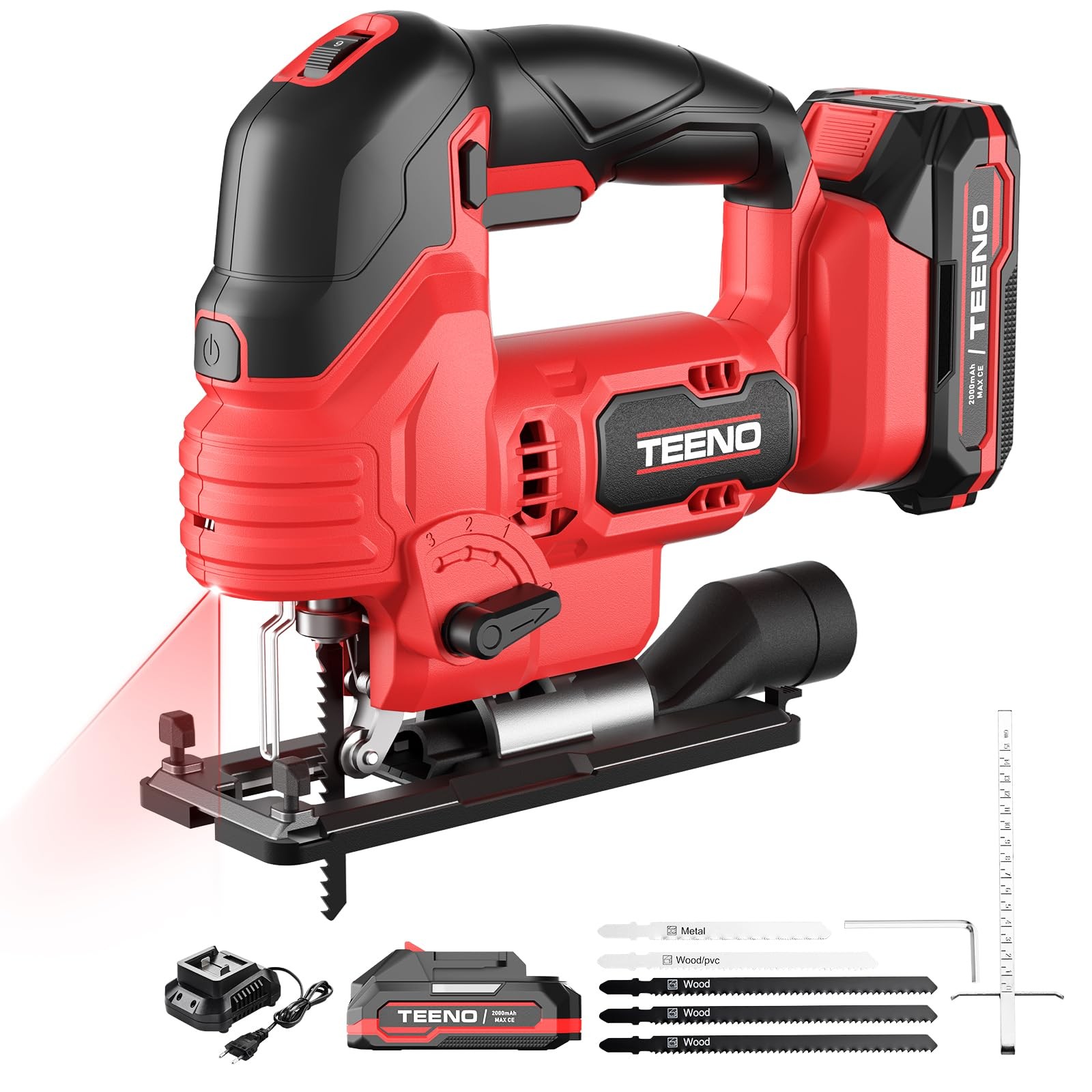 Recensione TEENO Seghetto Alternativo 20V Compatibile Makita