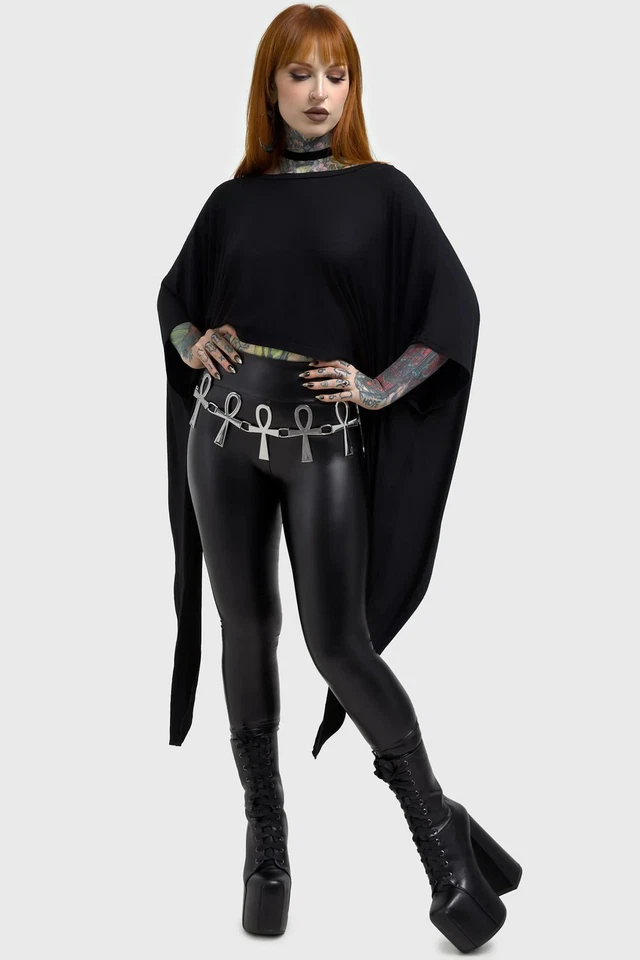 KILLSTAR Belt Silver Xena Ankh One SIze - Image 3 of 4