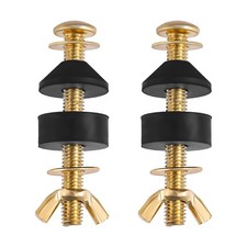 Toilet Seat Screws Replacement Kit, Stainless Steel Toilet Seat Fastener with...