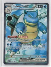 Blastoise ex 184/165 Sv: Scarlet & Violet 151 Holo on eBay