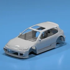 3D Resin Veilside  Wide Body Kit for Hot Wheels Honda Civic EG – JDM Custom Mod