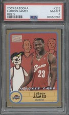 2003-04 Bazooka - LeBron James #276 Gold (RC) for sale online | eBay