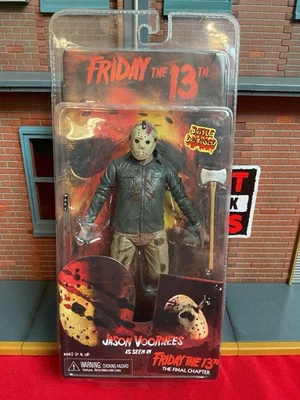 NECA Friday 13th JASON VOORHEES Final Chapter Battle Sealed New Action Figure - Image 1 of 2