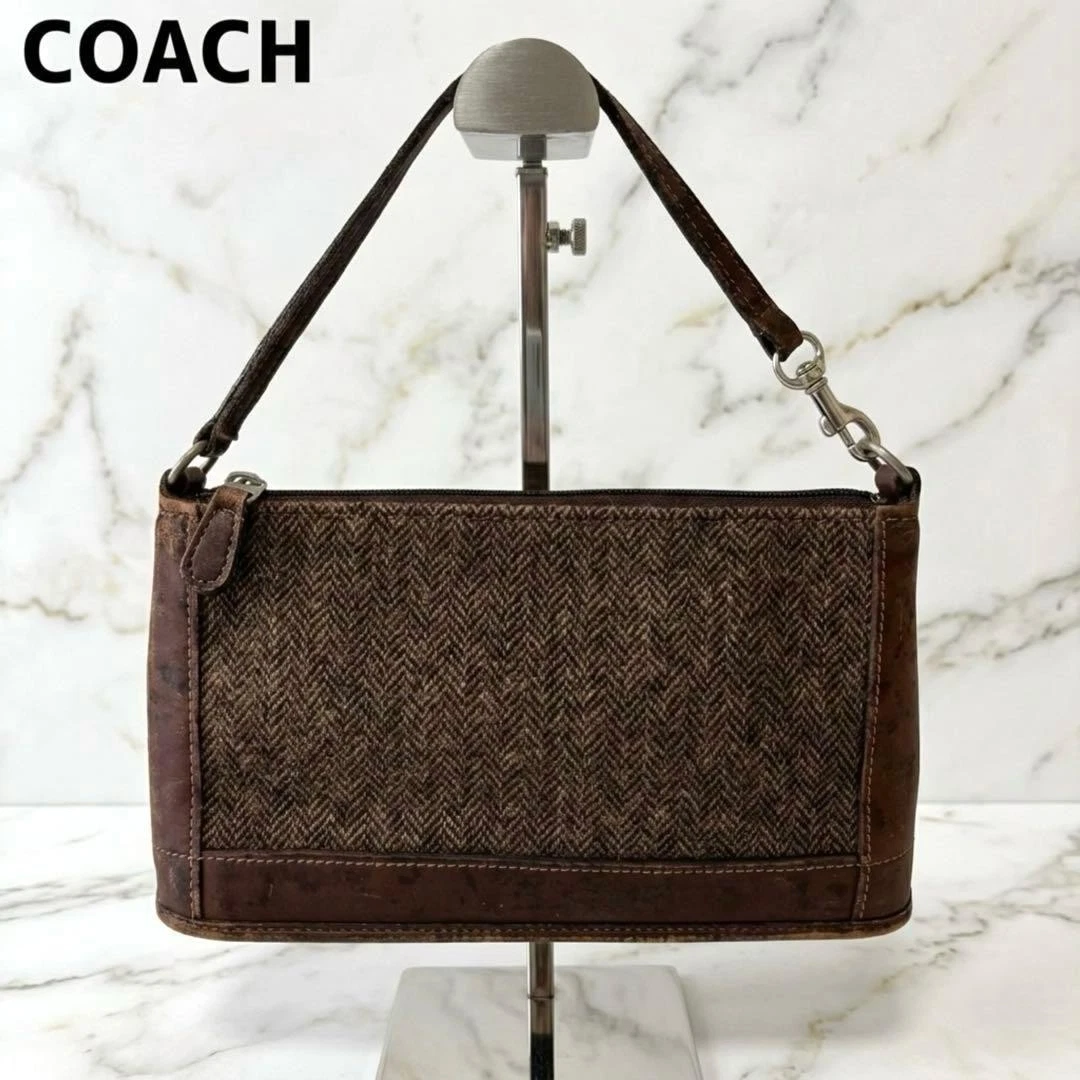 Coach Clutch Bags & for Wool Exterior Women for sale | eBay