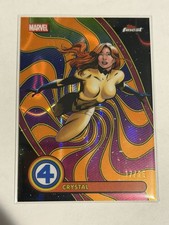 topps finest fantastic four BL-021 crystal rare orange /25 blacklight SSP