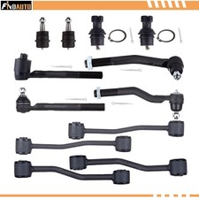 Fits 1999-2004 Jeep Grand Cherokee Laredo 12 Pcs Front Tie Rod Ends Ball Joints