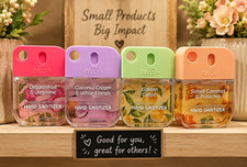 Wish Moisturizing Scented Hand Sanitizer 4 Scents bundle