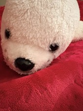 SeaWorld White Seal Plush Stuffed Animal Toy 2016 PA-17974 CN Collectible