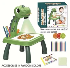 Kids Pony Projection Drawing Table, Graffiti Art Board, Electric Music