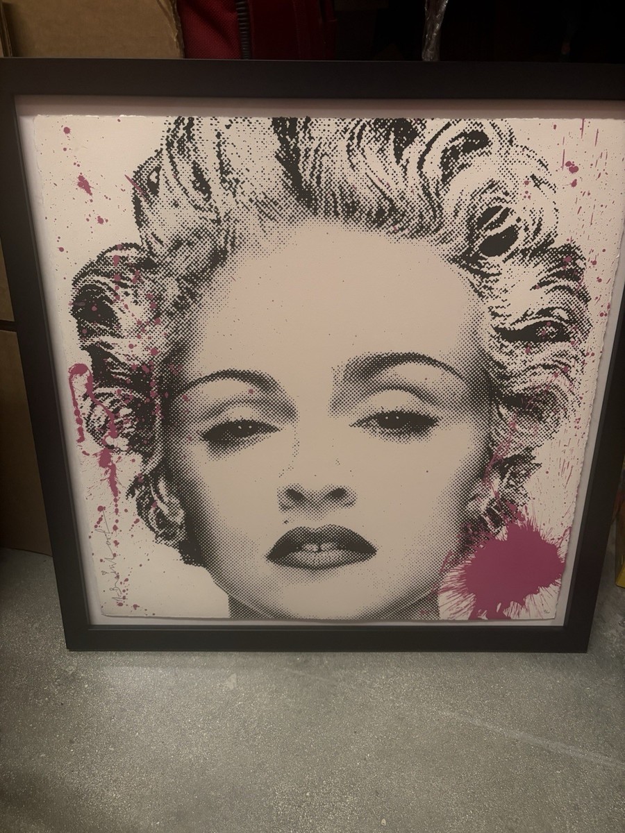 Mr. Brainwash サイン入り ポスター MADONNA MR BRAINWASH SIGNED 03/20 CELEBRATION SCREEN PRINT