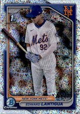 Edward Lantigua 1st Bowman #BCP-246 #/299 New York Mets