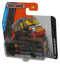 Matchbox MBX Adventure City 2015 Black Elite Express Delivery Toy Truck 21/125