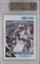 2011 Score Rookie Factory Set Update Cam Newton #315 BGS 9.5 GEM MINT 1b9