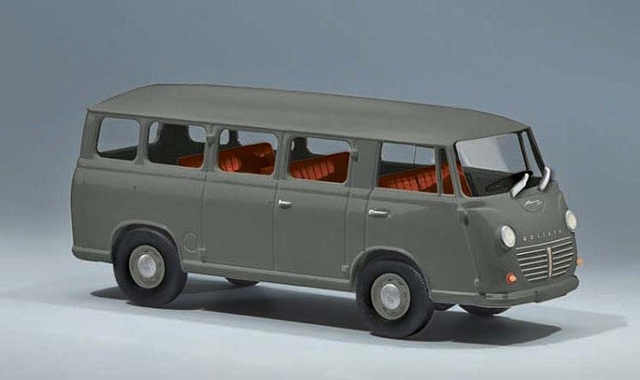 Busch 94102 - 1/87 / H0 Goliath Express 1100 Combi - Gray - New